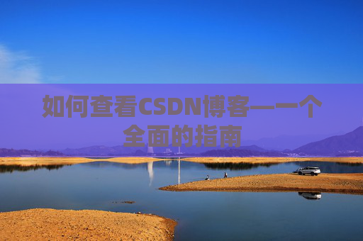 如何查看CSDN博客—一个全面的指南